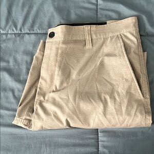 Hawke & Co Khaki Athletic Short Size 36
